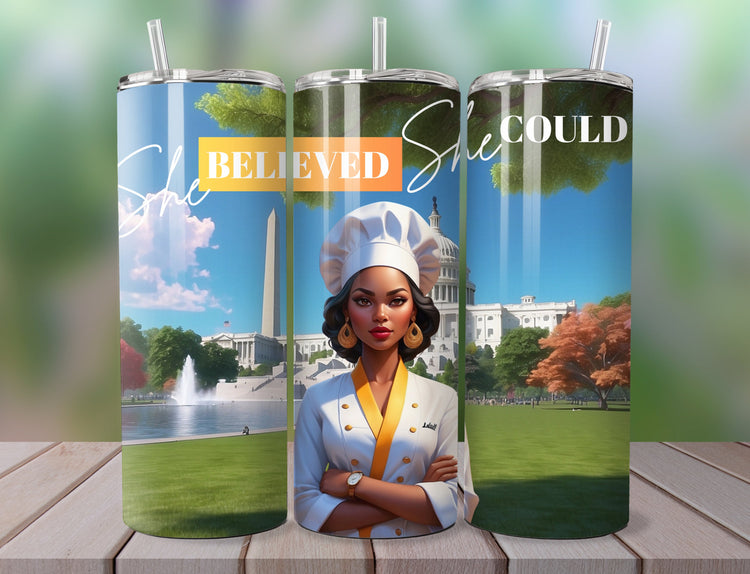 Chef Tumbler | Chefs Tumbler | 3D Tumbler | 20 oz Skinny Tumbler - Inspired BYou Home Decor