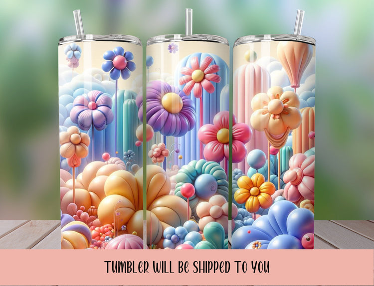 Easter candy Tumbler, Easter bunny tumbler, cute Easter tumbler, candy tumbler - Inspired BYou Home Decor