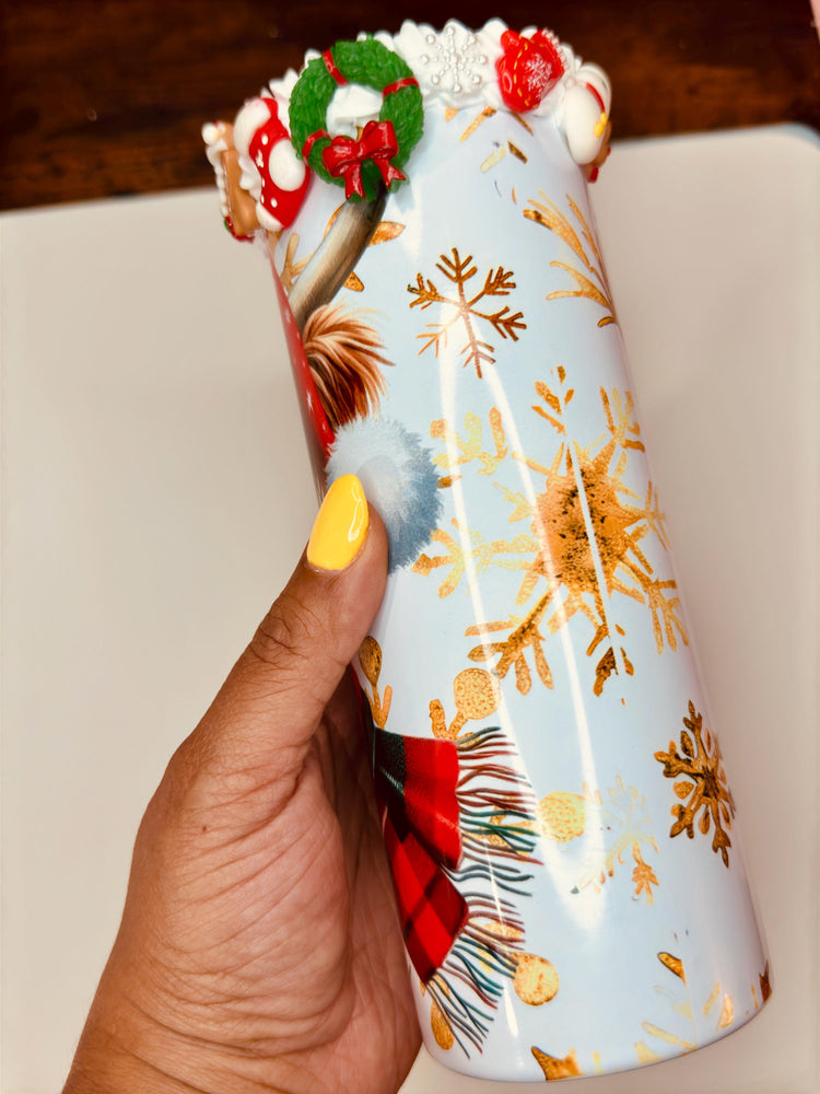 Tumbler Topper with Charms - Inspired BYou Home Decor