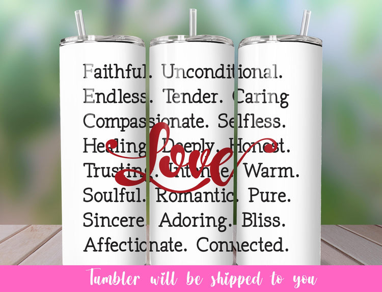 Valentines Day Tumblers