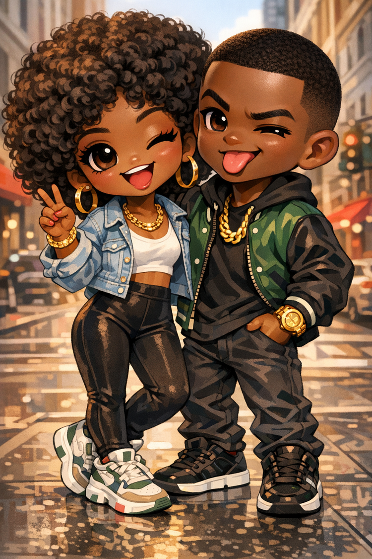 AI Character Generator Prompt Tool | Custom & Random AI Prompts | Cartoon, Bratz, Chibi, Realistic, Fantasy Generator | Digital Download - Inspired BYou Home Decor