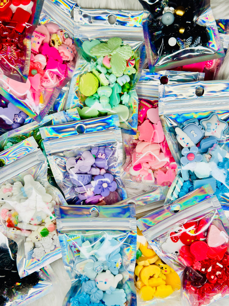 Mystery Bag of Charms | Fun Craft Surprises | Lucky Grab Bags of Charms | Cute Charms - Inspired BYou Home Decor