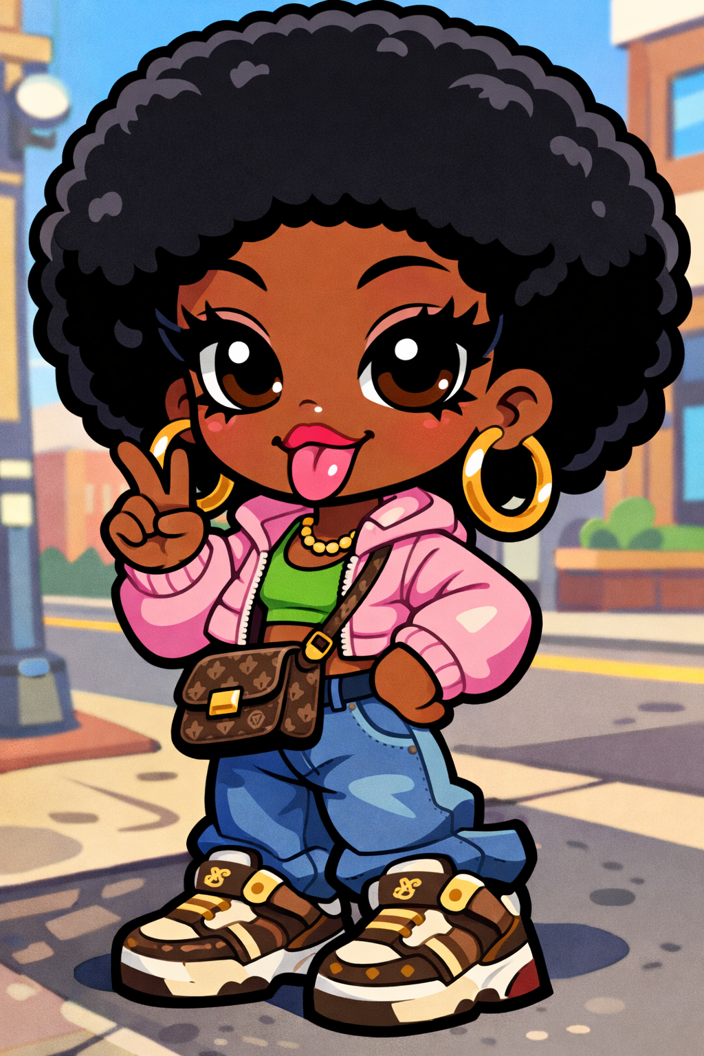 AI Character Generator Prompt Tool | Custom & Random AI Prompts | Cartoon, Bratz, Chibi, Realistic, Fantasy Generator | Digital Download - Inspired BYou Home Decor
