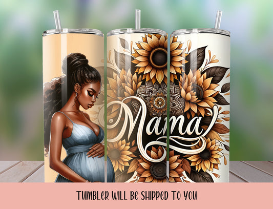 Mothers Day Tumbler | Mothers Day Gift | Mothers Day Gift Ideas | Pregnant Mother | Expecting Mother Tumbler | Personalized Mothers Day Gift - Inspired BYou Home Decor