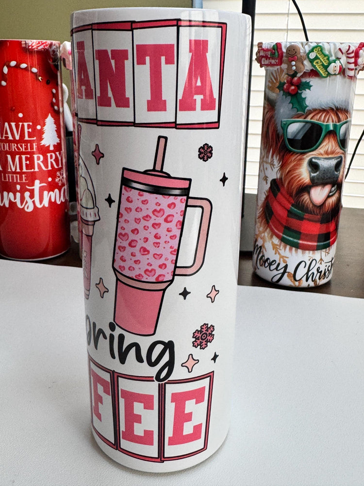 Dear Santa Tumbler |  Christmas Coffee Tumbler | Dear Santa Christmas Tumbler