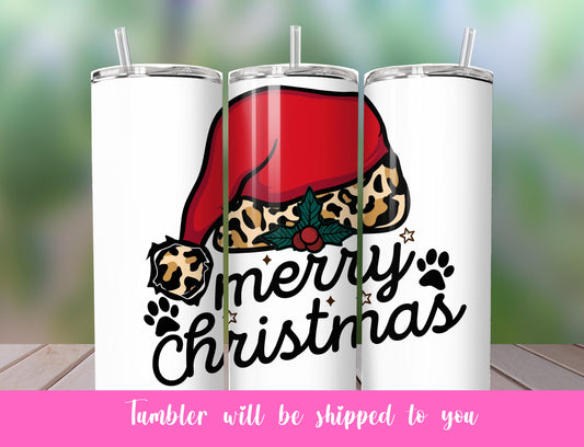 Santa hat tumbler