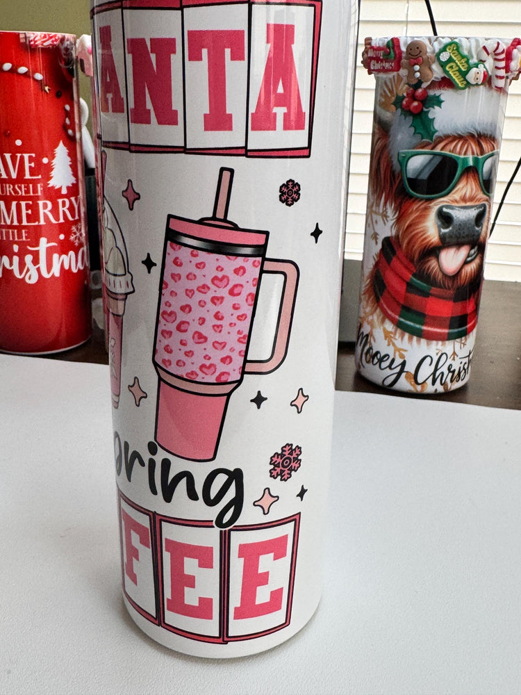 Dear Santa Tumbler |  Christmas Coffee Tumbler | Dear Santa Christmas Tumbler