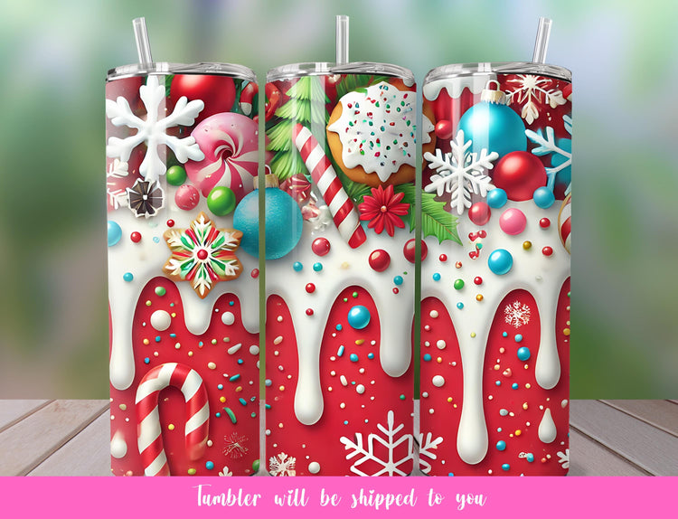 Christmas Candy Tumbler