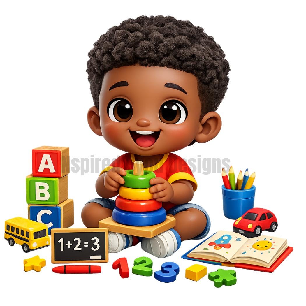 cute kids clip art digital downloads