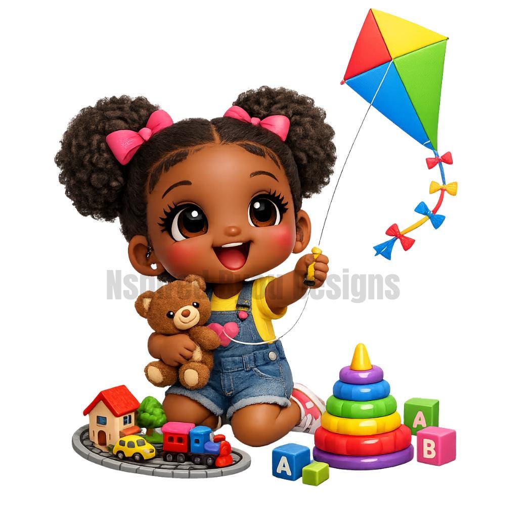 cute kids clip art digital downloads