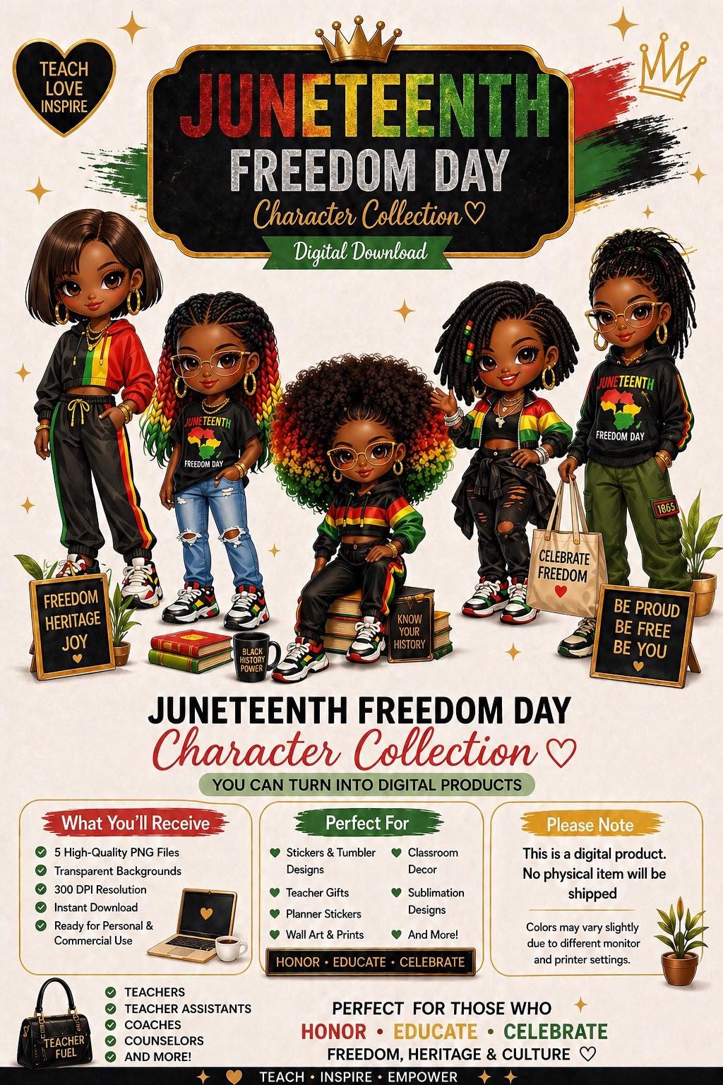juneteenth clipart