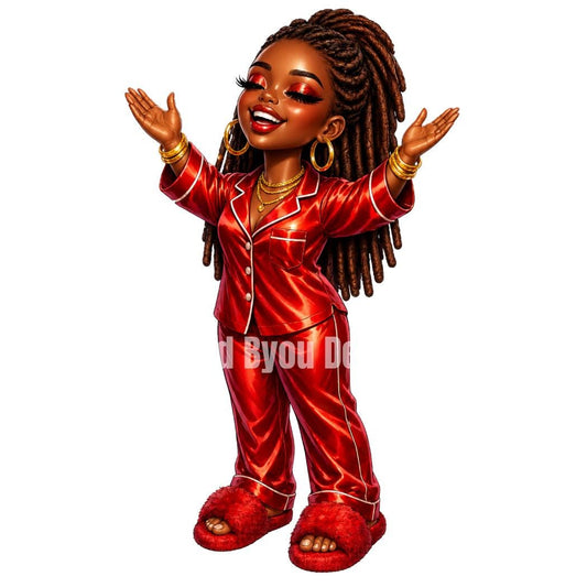 Chibi Christian Girls PNG Bundle, Black Girl Spiritual Clipart, Faith Based Digital Download, Prayer Worship Characters, Afro Chibi Art Set - Inspired BYou Home Decor