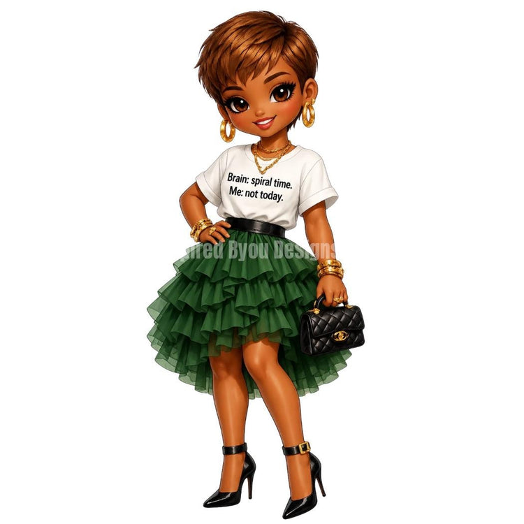 Anxiety PNG Bundle, Black Girl PNG Clipart, Funny Anxiety Quotes, Blac Girl Sublimation Design, Tumbler PNG, T-Shirt Design, Digital Downloa - Inspired BYou Home Decor
