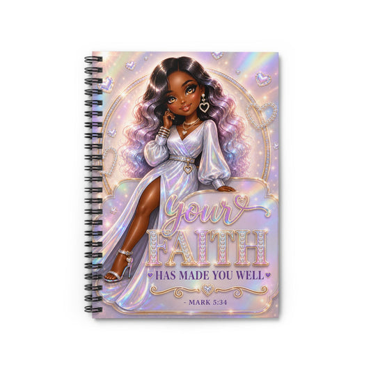 your faith has made you well prayed journal