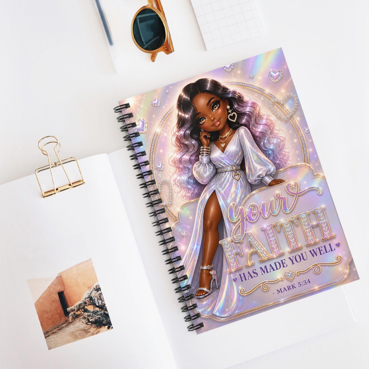 your faith has made you well prayed journal