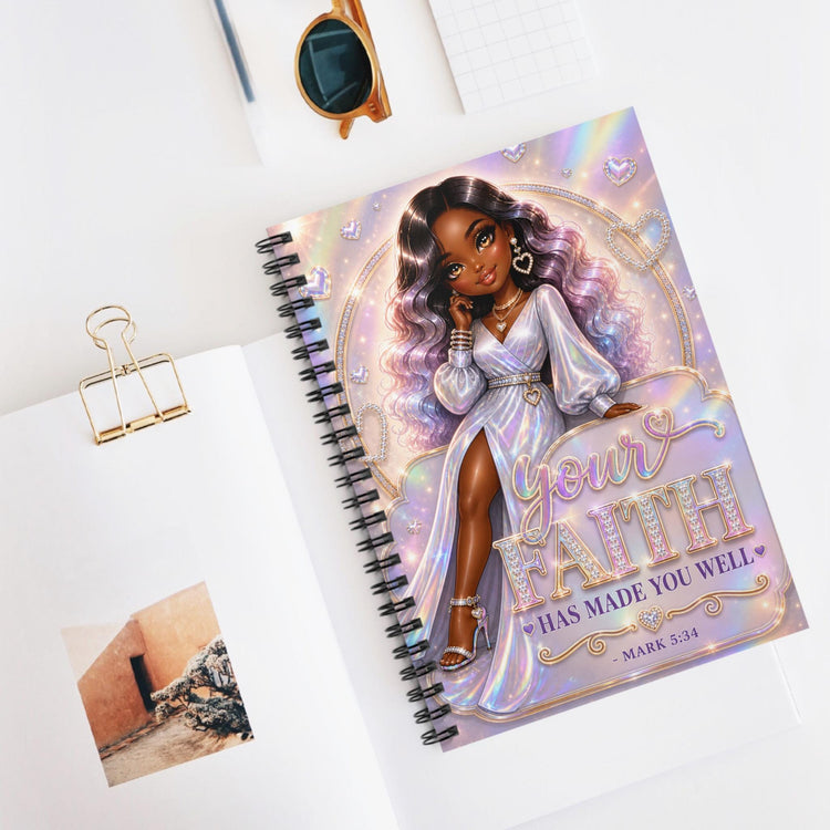 your faith has made you well prayed journal