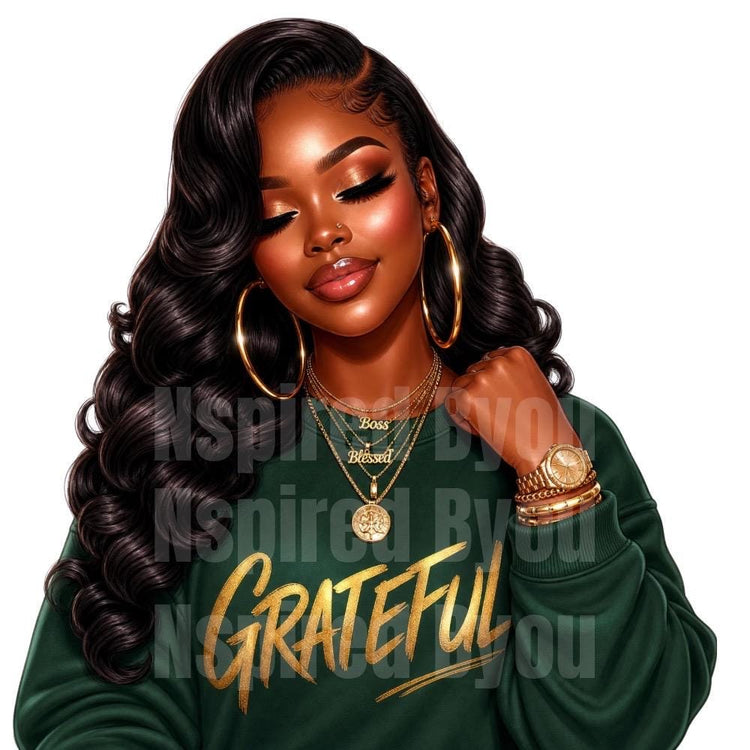 black girl Affirmations digital download bundle