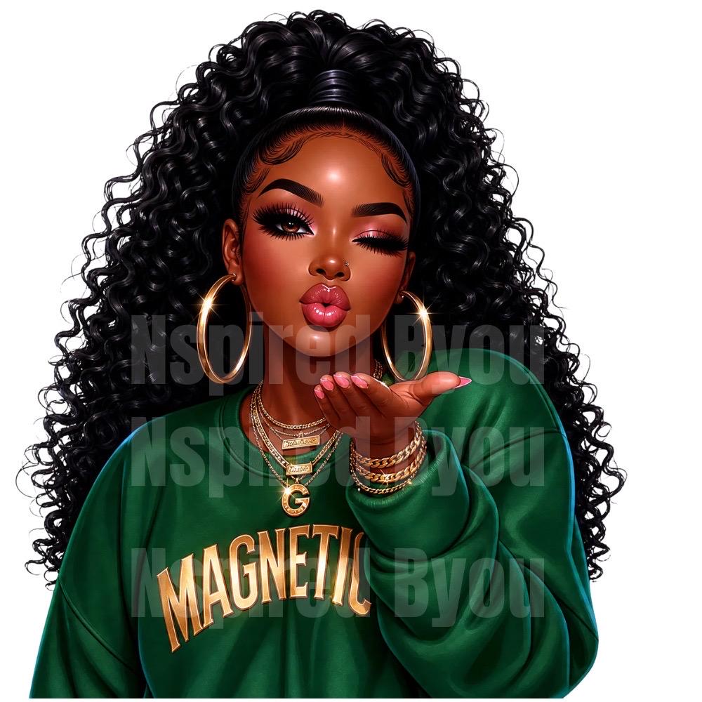 black girl Affirmations digital download bundle