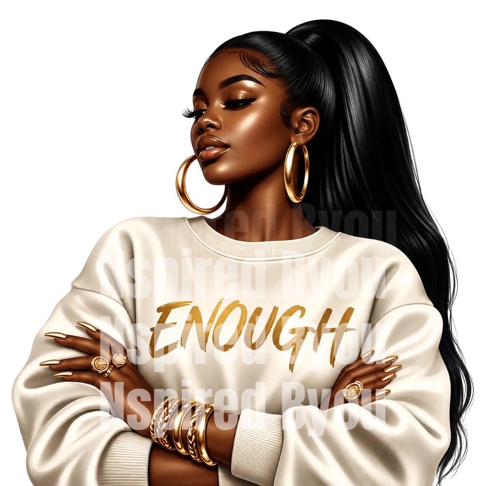 black girl Affirmations digital download bundle