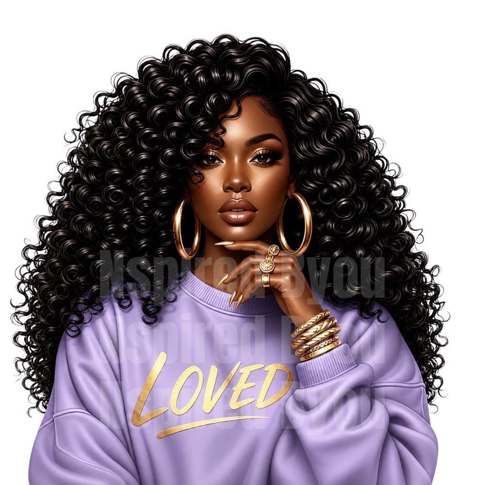 black girl Affirmations digital download bundle