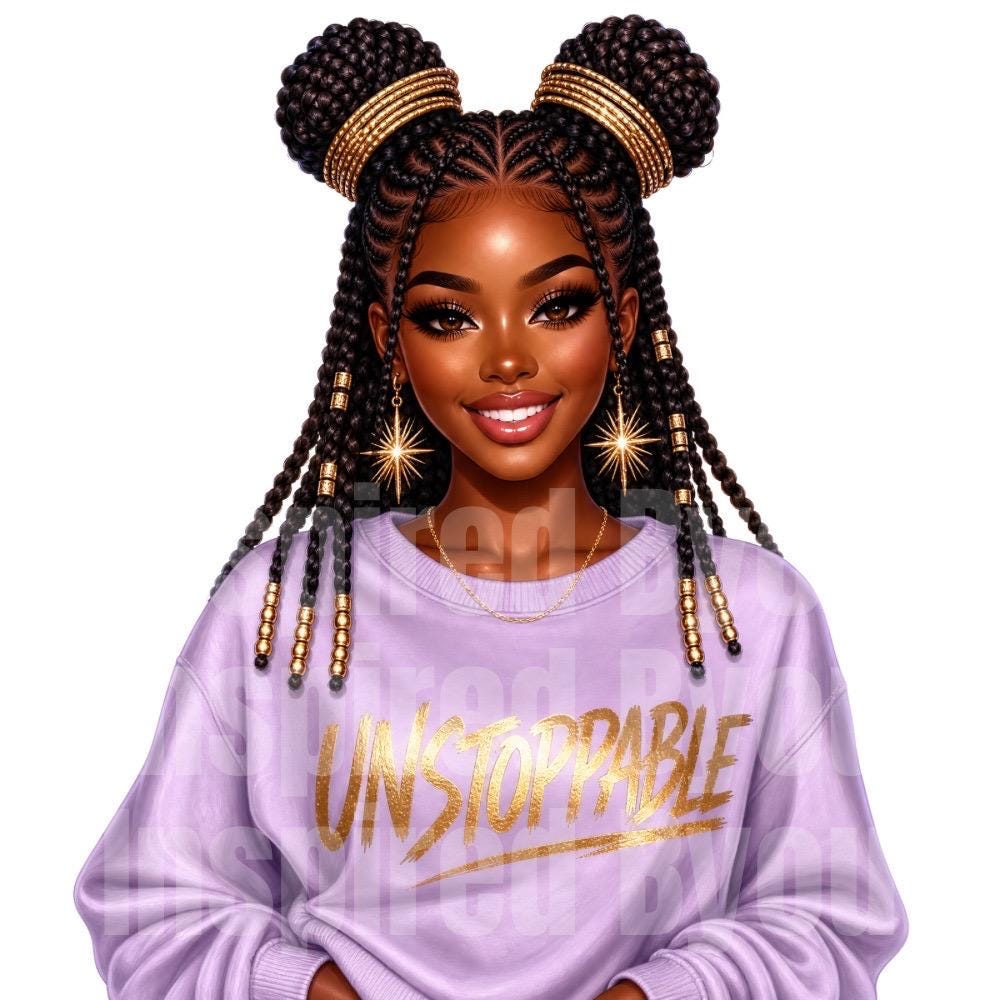 black girl affirmations bundle 10 images