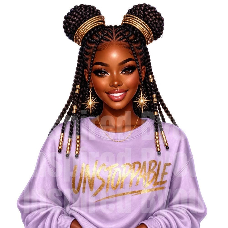 black girl affirmations bundle 10 images