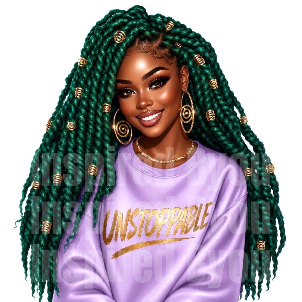 black girl affirmations bundle 10 images